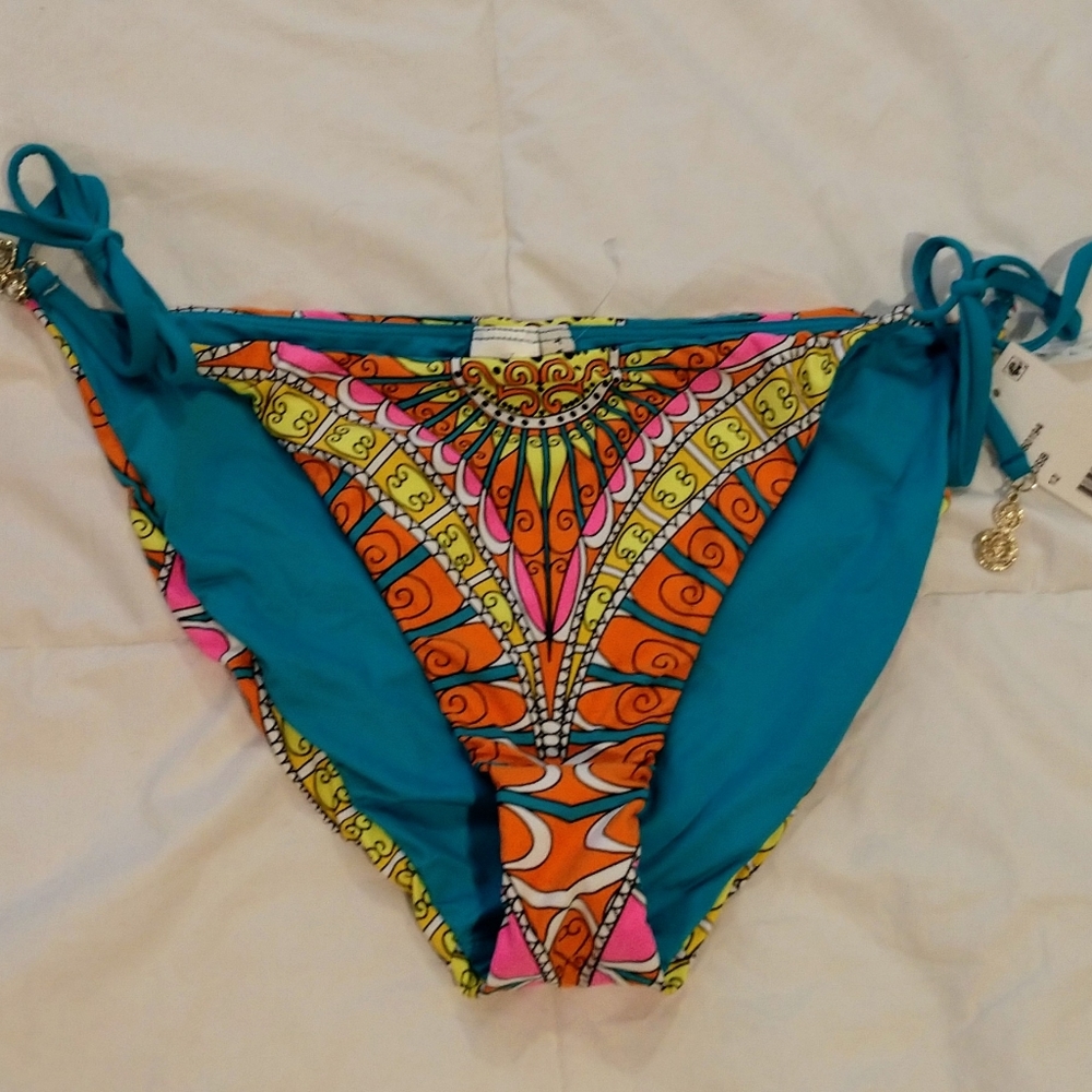 Trina Turk Bikini Bottom nwt Size 12 - Picture 2 of 3